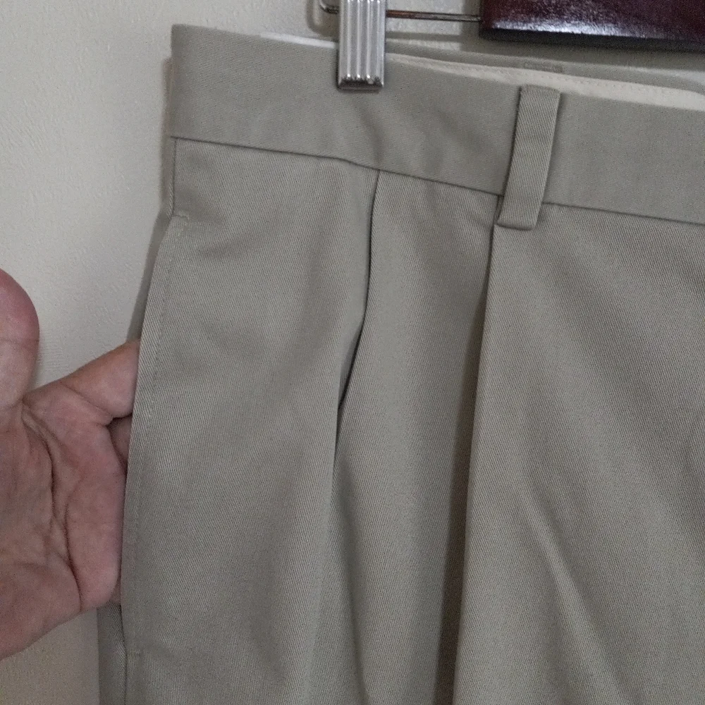 Brooks Brothers 38x32 Advantage Cotton Chino Elliot Khaki Pants - Picture 8 of 9